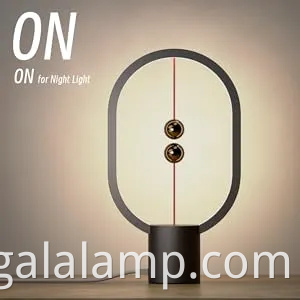 Lámpara de mesa LED de balance de Heng con un innovador diseño de interruptor en el aire